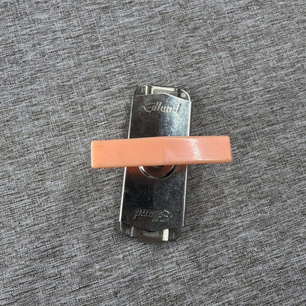 Vintage Edlund Top Off Jar Bottle Opener Plastic Pink Handle USA MCM